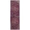 Safavieh Crystal Power Loomed Rectangle Area RugFuchsia & Purple 3 x 5 ft. CRS512S-3 - alternate 9